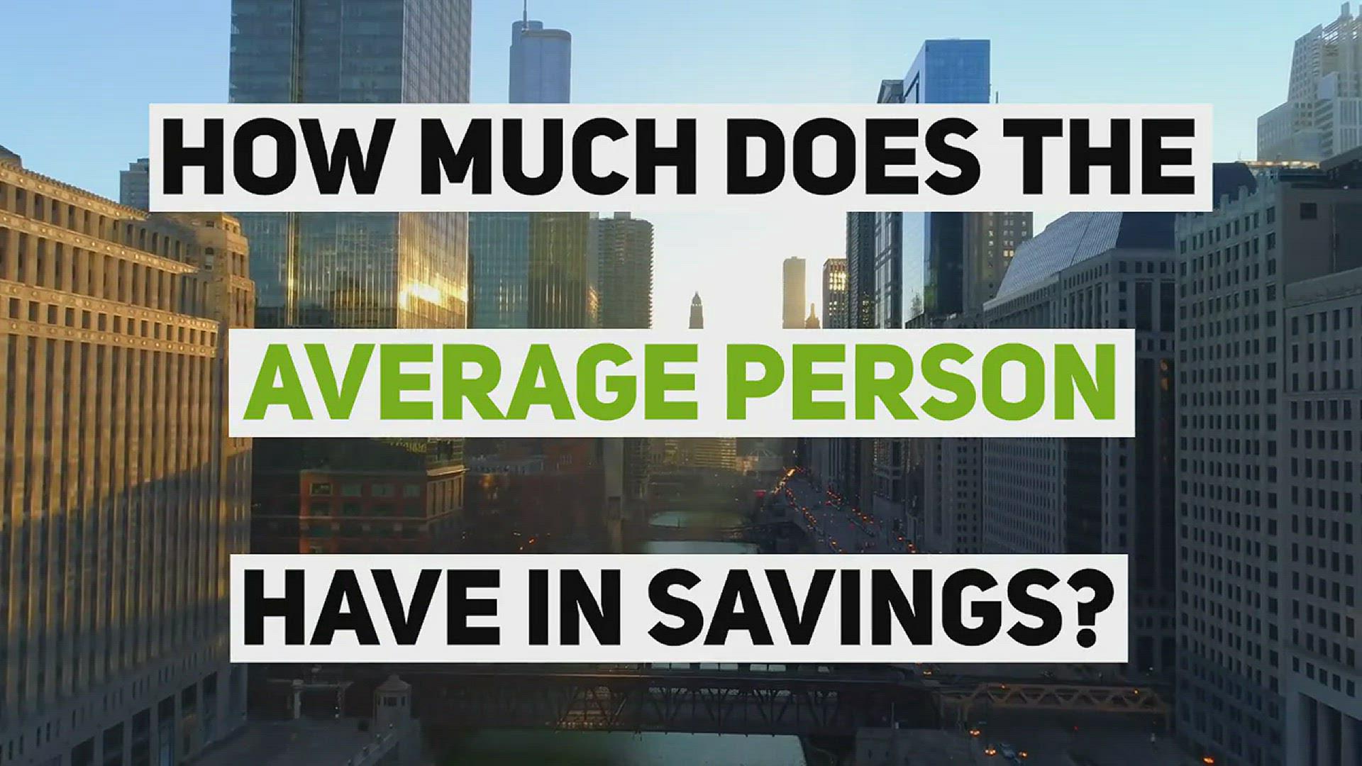 'Video thumbnail for How much does the average person have in savings'