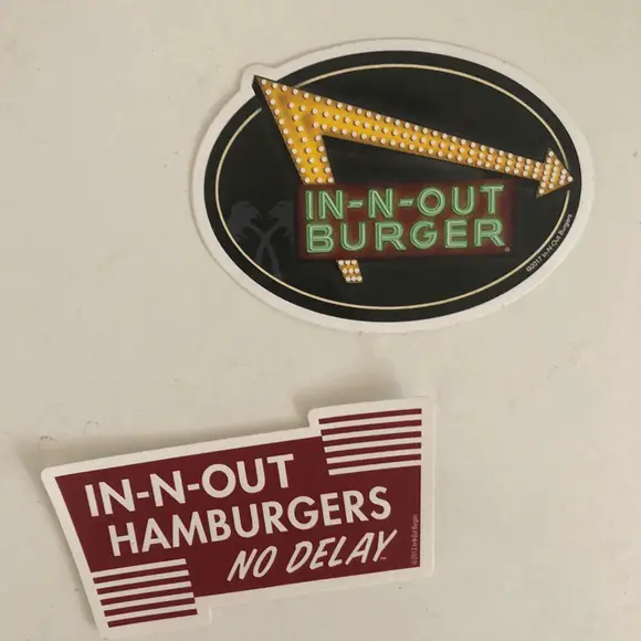 In-N-Out Burger sticker