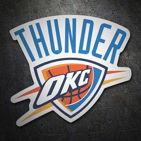 Oklahoma City Thunder sticker