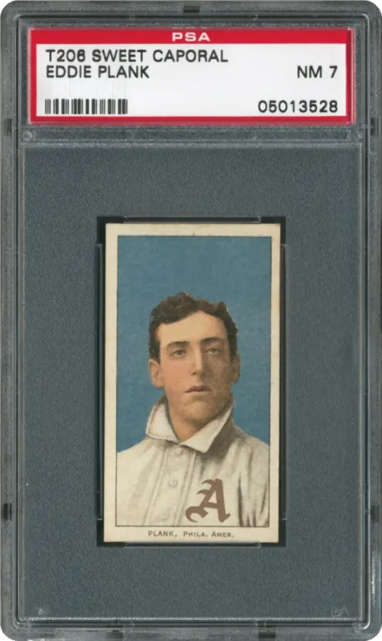 1909-1911 T206 Eddie Plank