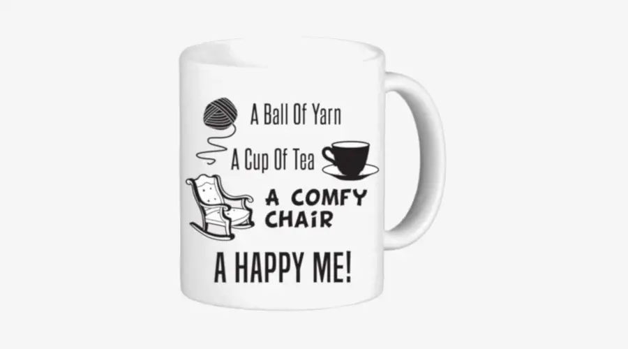 “A Ball of Yarn, a Cup of Tea…” Mug
