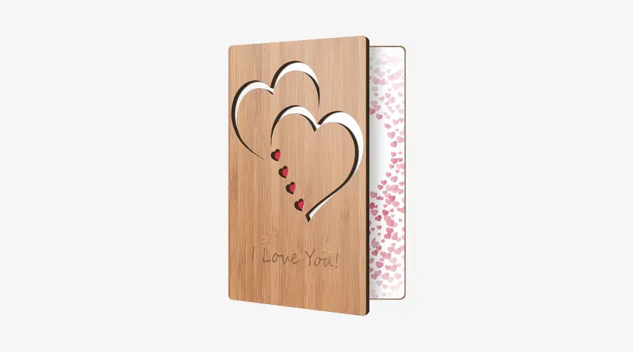 Heartspace Cards Wooden Greeting Card
