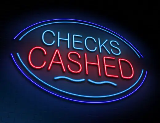 Cash Personal Check