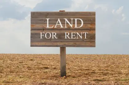 Making Money By Renting Your Land