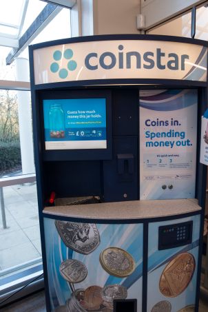 How Does The Coin Machine at Walmart Work?